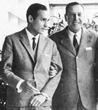 Juan Perón y Jorge Di Pascuale