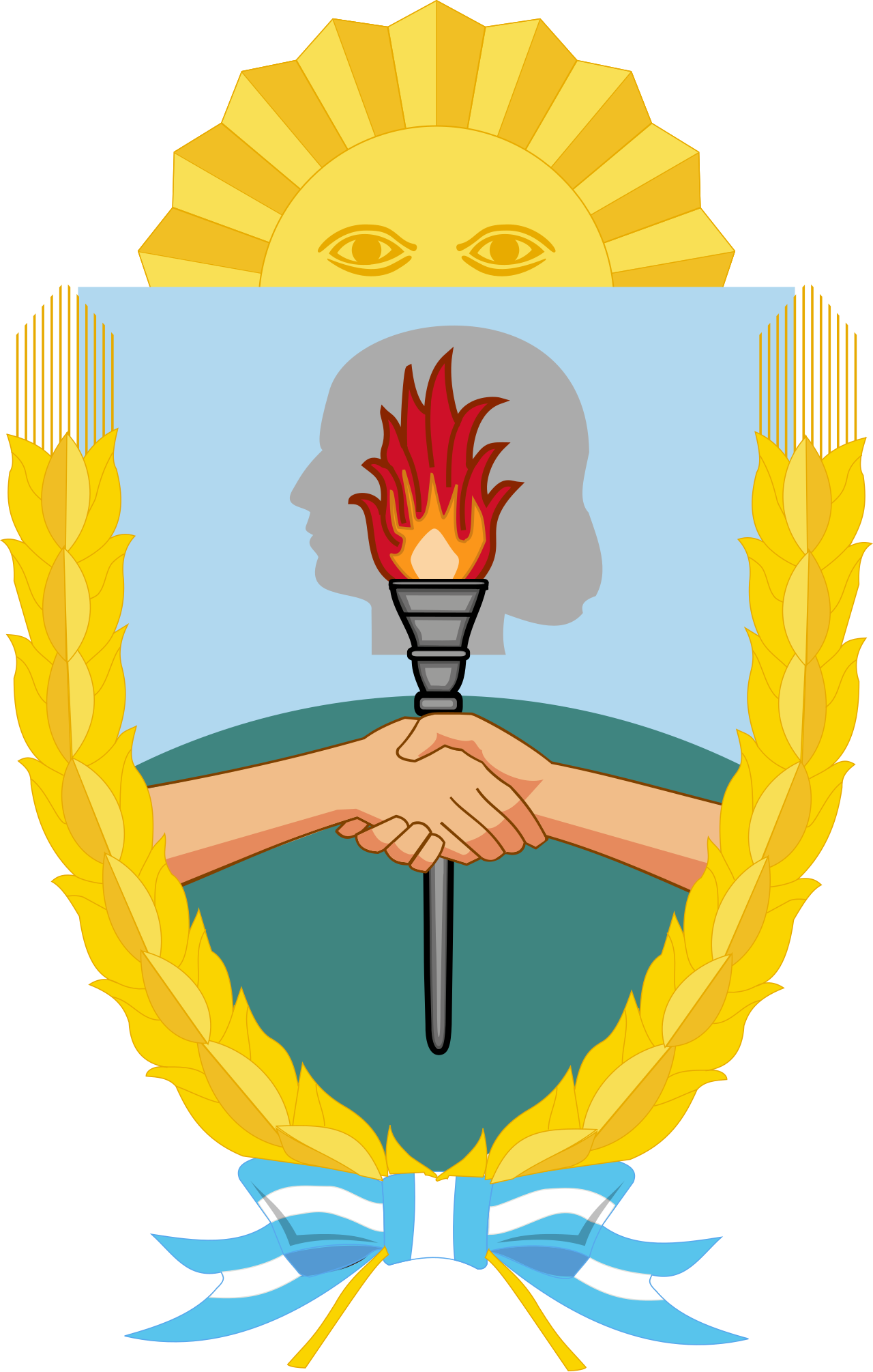 Escudo de la provincia de Eva Perón