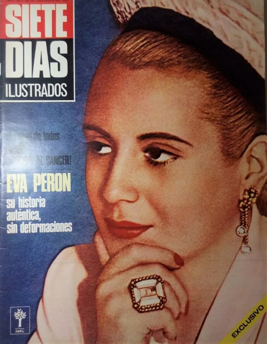 Eva Peron - Siete Días Ilustrados, 1967