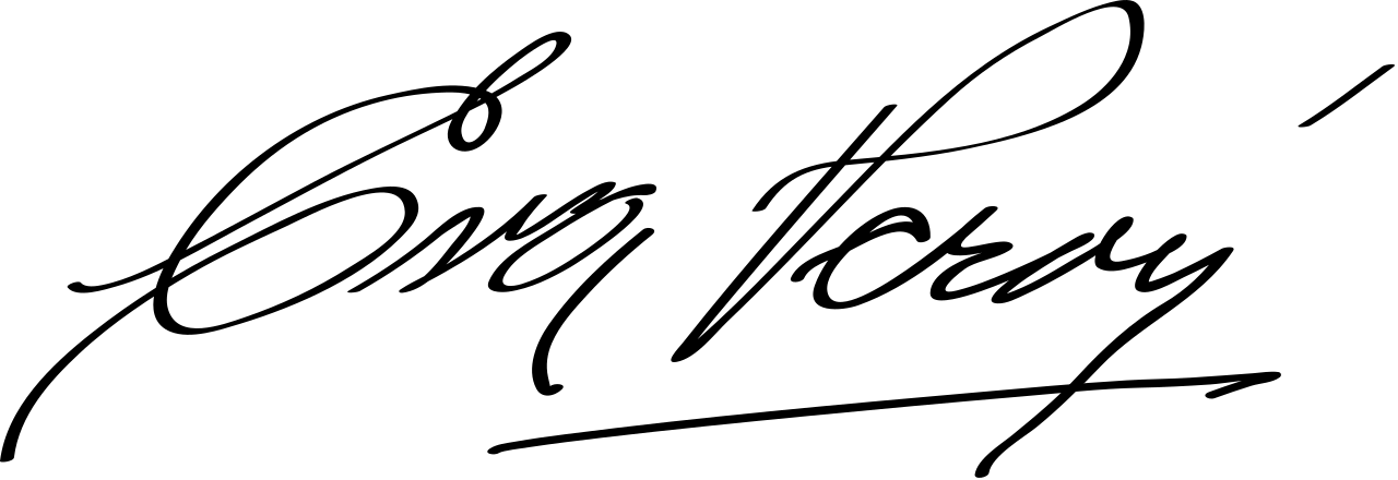 Eva Peron Signature