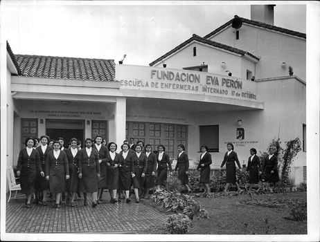 Escuela de enfermeras de la Fundación Eva Perón
