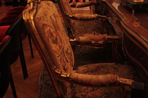 Mueble Original usado de la Oficina de Eva Perón cuando en la Legislatura funcionó la Fundación Eva Perón