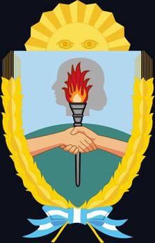 Escudo de la provincia de Eva Perón