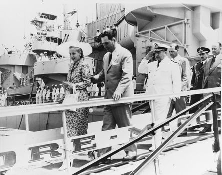 Visita Oficial del General Juan Domingo Perón